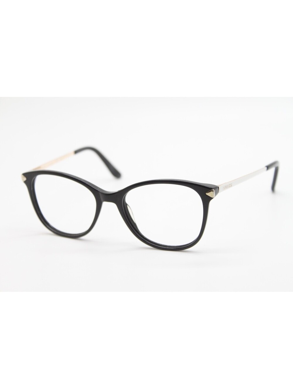 GUESS GU 2763 001 BLACK WHITE GOLD AUTHENTIC EYEGLASSES 52-17